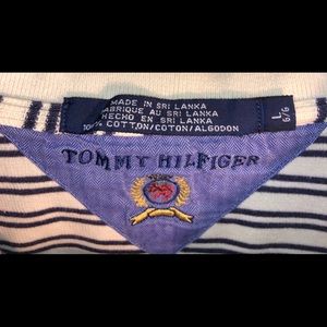 Tommy Hilfiger Long Sleeve Polo Shirt Vintage.
